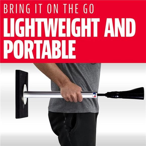 Franklin Sports Baseball,Softball Batting Tee-MLB Pro Porta Hitting Tee-Portable - Picture 6 of 6